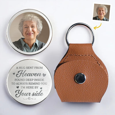 Custom Photo Your Love Is Our Eternal Memory - Memorial Personalized Custom Pocket Hug - New Arrival, Sympathy Gift For Family Members AMZ